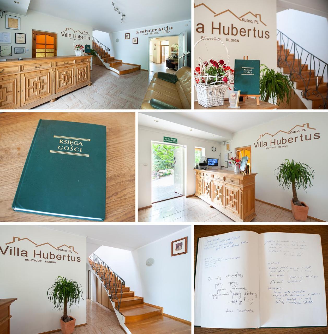 Hotel Villa Hubertus Кутно Екстериор снимка